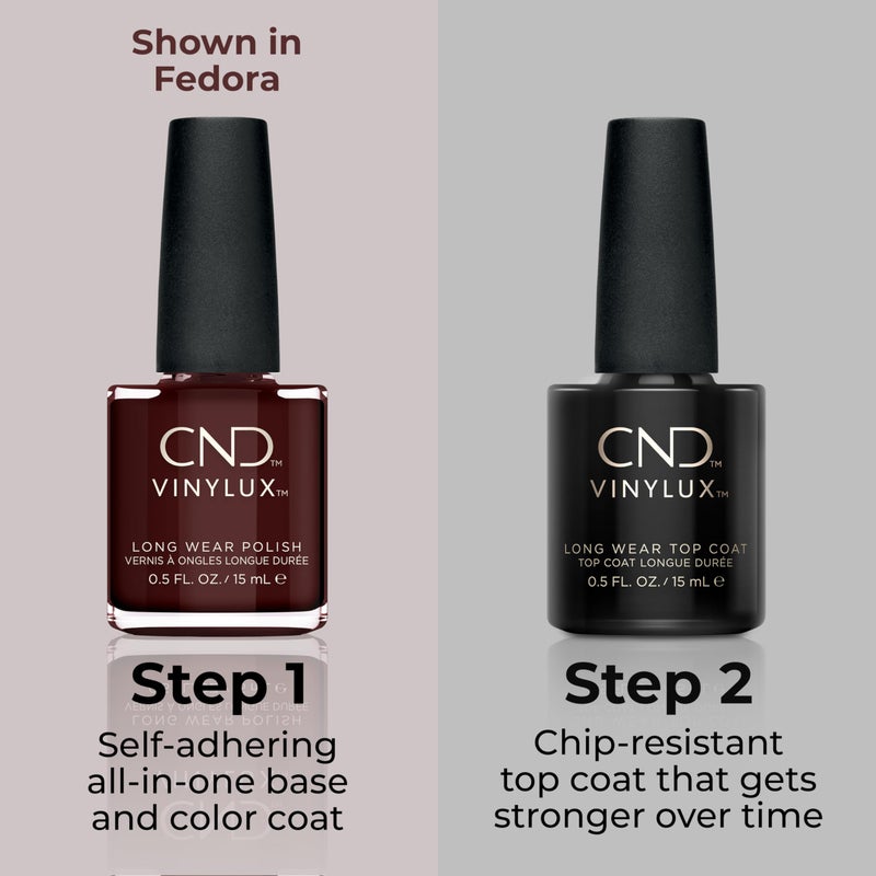 CND Vinylux Longwear Gray Nail Polish, Gel-like Shine & Chip Resistant Color, 0.5 Fl Oz - Image 3